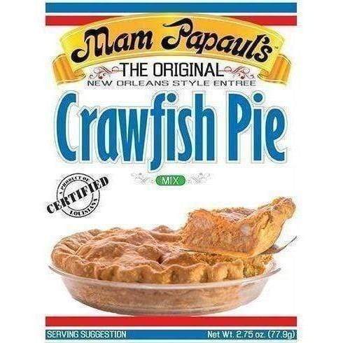 NolaCajun Mam Papaul's Crawfish Pie Louisiana authentic Cajun crawfish pie filling mix