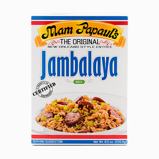 NolaCajun Mam Papaul's Jambalaya Mix Louisiana classic Cajun jambalaya seasoning mix