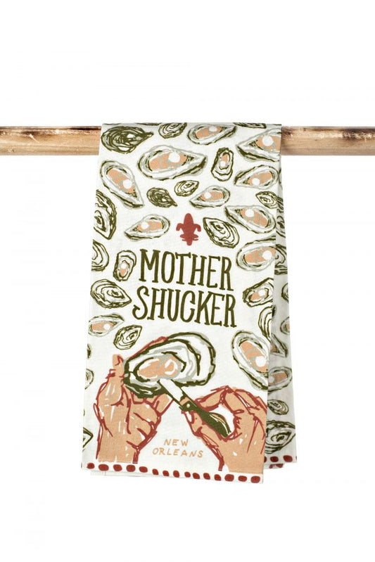 NolaCajun Kitchen Towel Mother Shucker New Orleans Louisiana