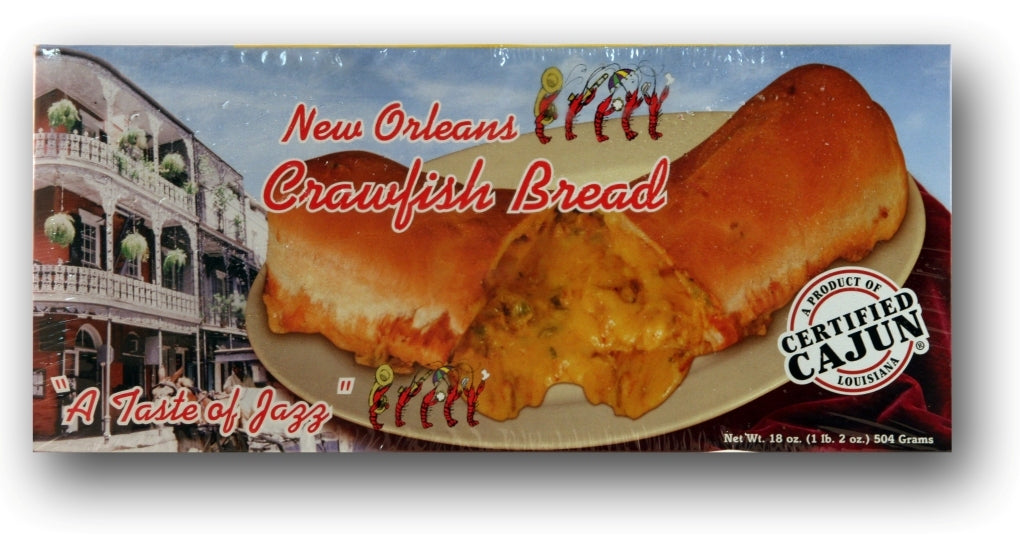 NolaCajun New Orleans Crawfish Bread cookbook Louisiana Mardi Gras crawfish bread and Cajun recipes
