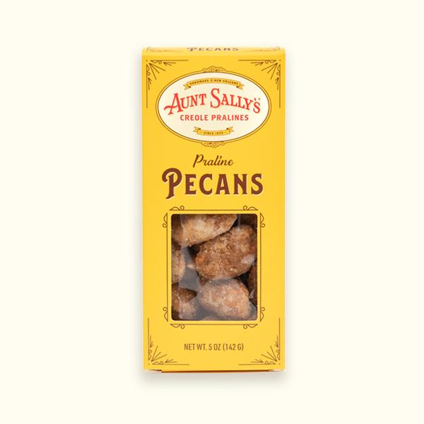 Aunt Sally's Praline Pecans - New Orleans Praline Candy Coated Nuts