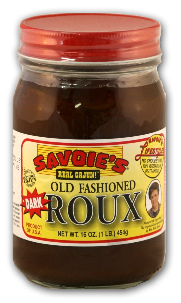 NolaCajun Savoie's Roux Louisiana Dark Cajun Roux Gumbo Base