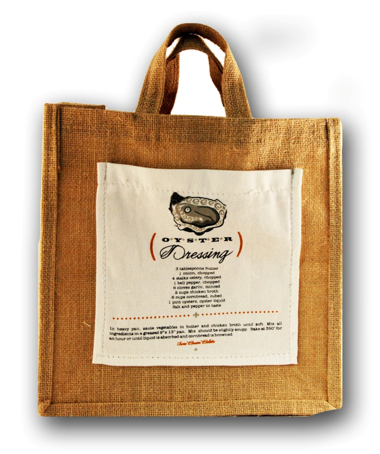 NolaCajun Seafood Recipes Tote Louisiana Seafood Market Bag New Orleans Gift