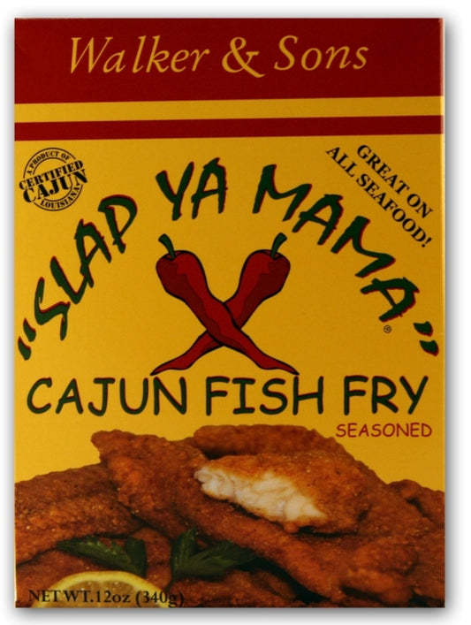 NolaCajun Slap Ya Mama Fish Fry Louisiana Cajun Seasoned Fish Fry Coating