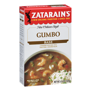 NolaCajun Zatarain's Gumbo Base Louisiana Cajun Gumbo Roux Base New Orleans