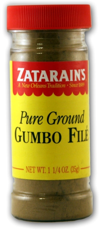NolaCajun Zatarain's Gumbo File Louisiana Cajun File Powder Gumbo Thickener Sassafras